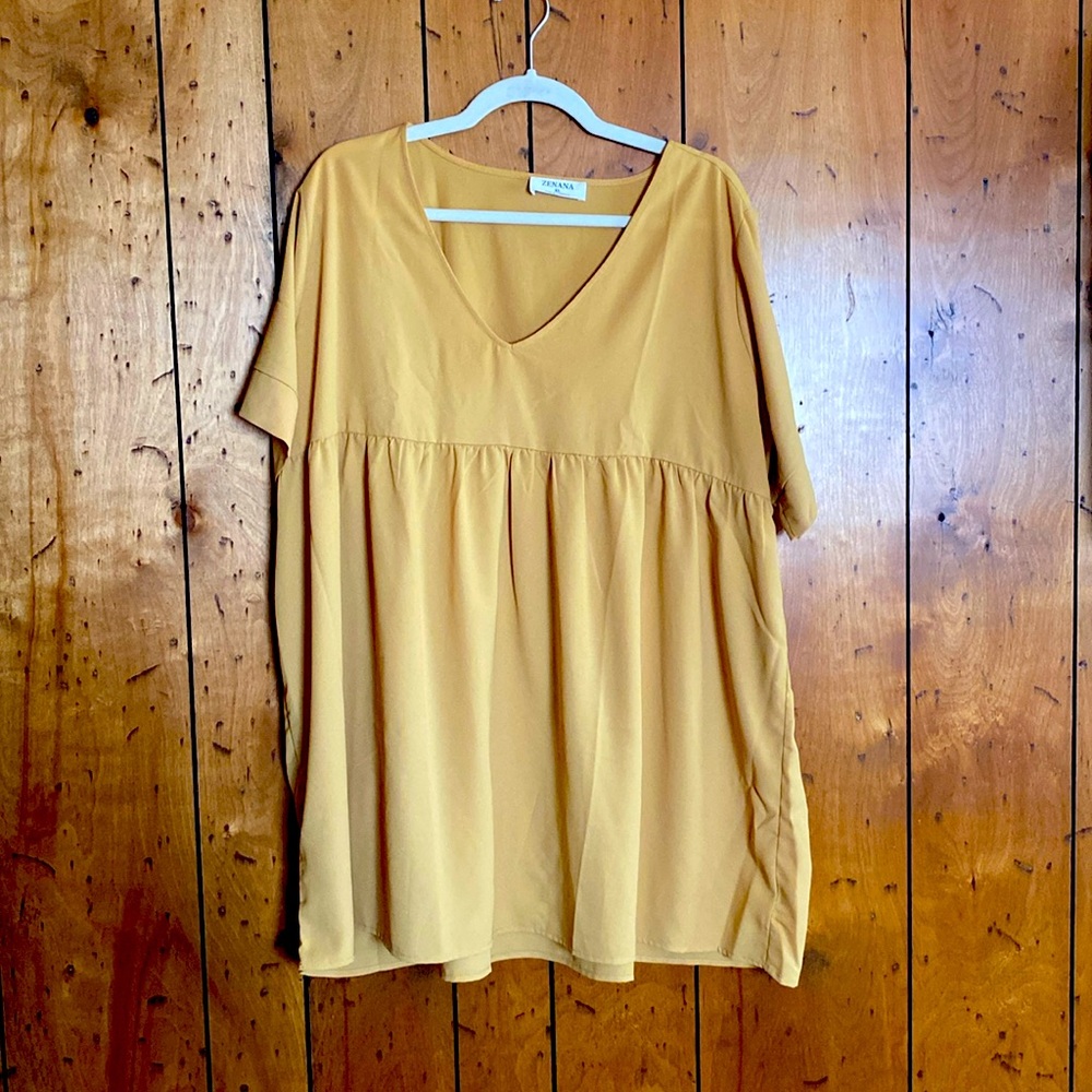 Zenana boutique babydoll top